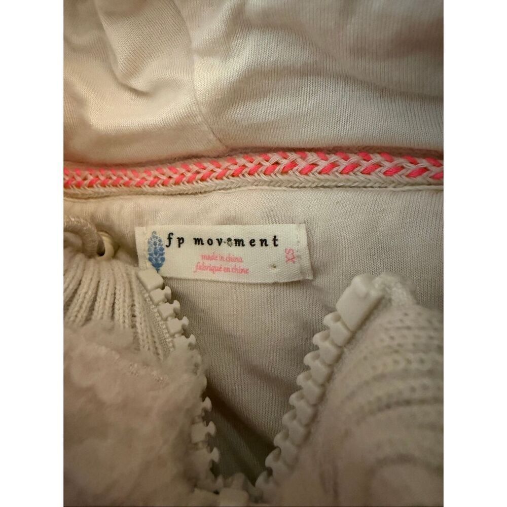 Free People Movement Lodge Livin Jacket in Natural/Pink Combo Size XS - Picture 7 of 8